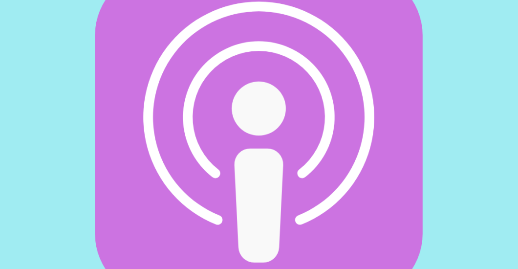 Podcast pagewheel blue