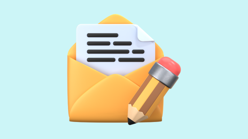 A simple stylized depiction of a product being edited.