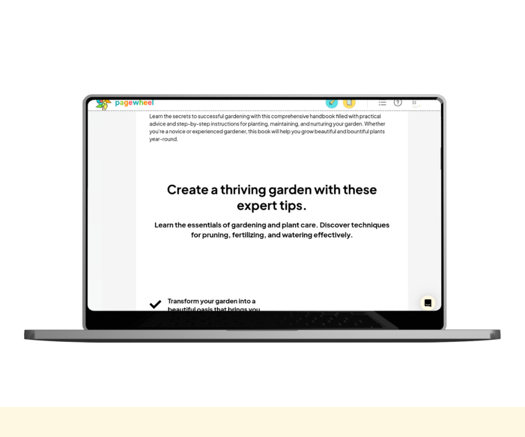 A screenshot of the “Headline and Subheadline” section.