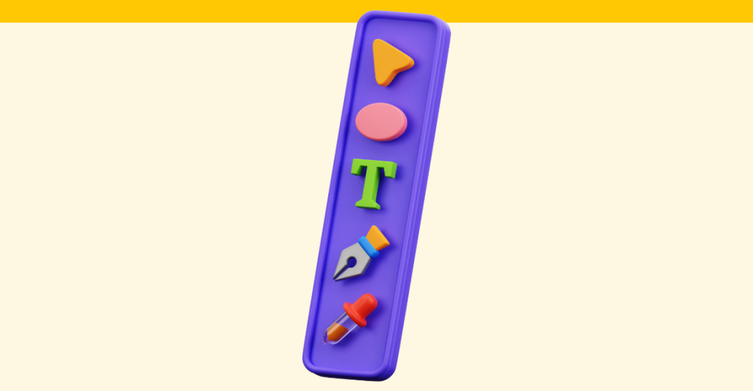 A simple stylized graphic depicting a page editing toolbar.