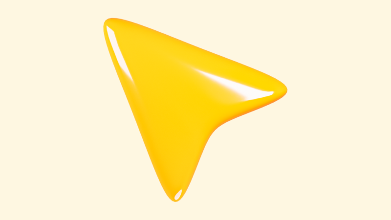A simple stylized graphic of a move icon.